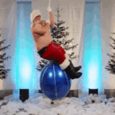 :SantaWreckingBall